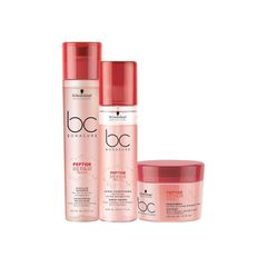 Kit-de-Tratamento-Spray-Schwarzkopf-BC-Peptide-Repair-Rescue-Pequeno