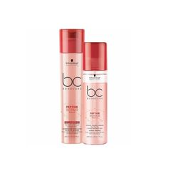 Kit-Shampoo-e-Condicionador-Spray-Schwarzkopf-BC-Peptide-Repair-Rescue-Deep-Nourishing-Pequeno