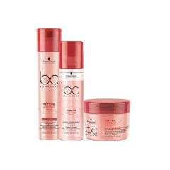 Kit-de-Tratamento-Spray-Schwarzkopf-BC-Peptide-Repair-Rescue-Deep-Nourishing-Pequeno